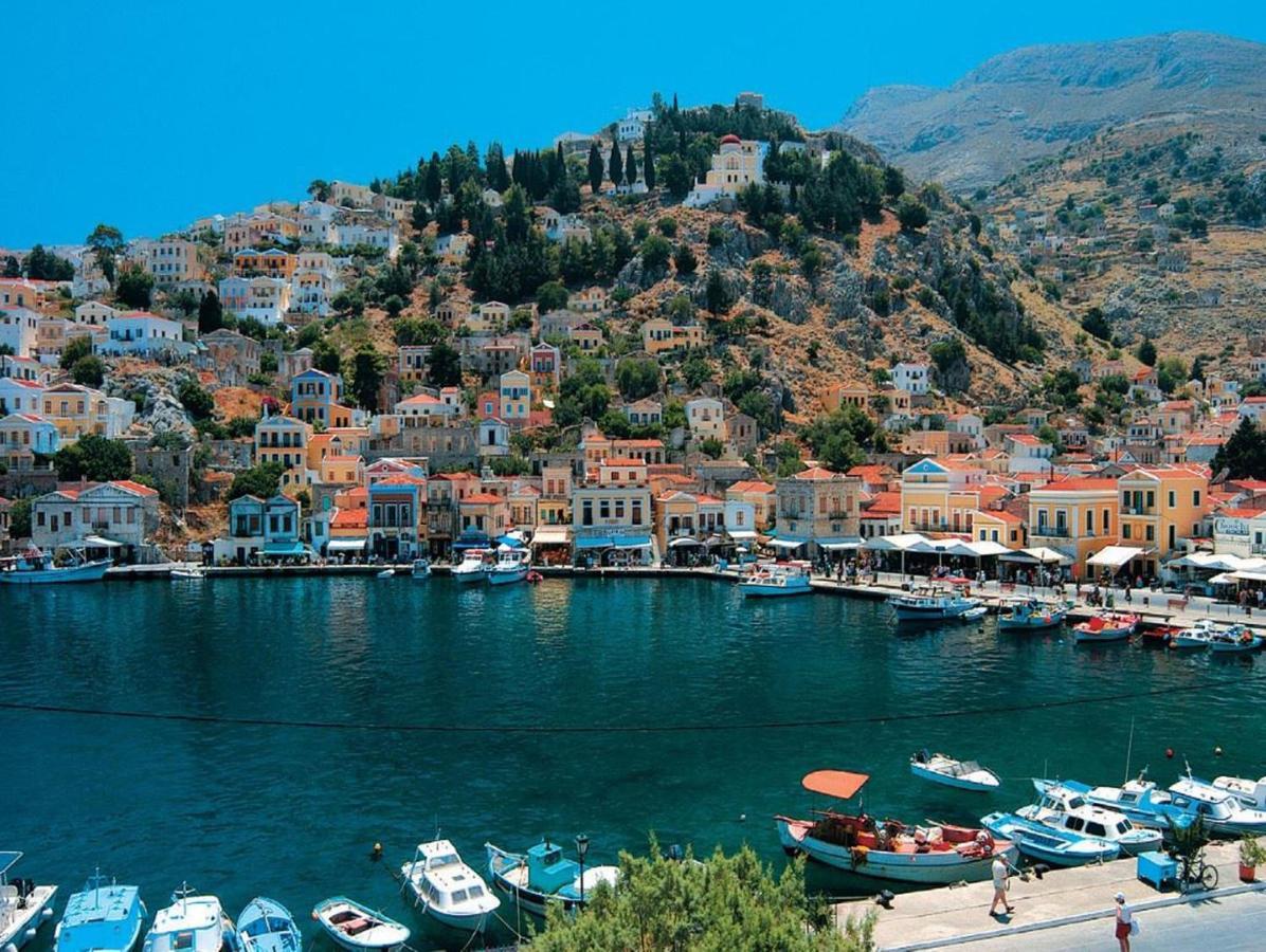 Green Symi Apartment Dış mekan fotoğraf