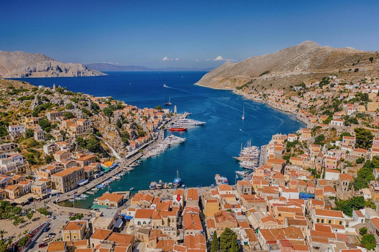 Green Symi Apartment Dış mekan fotoğraf